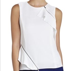 NWT BCBG White Blouse